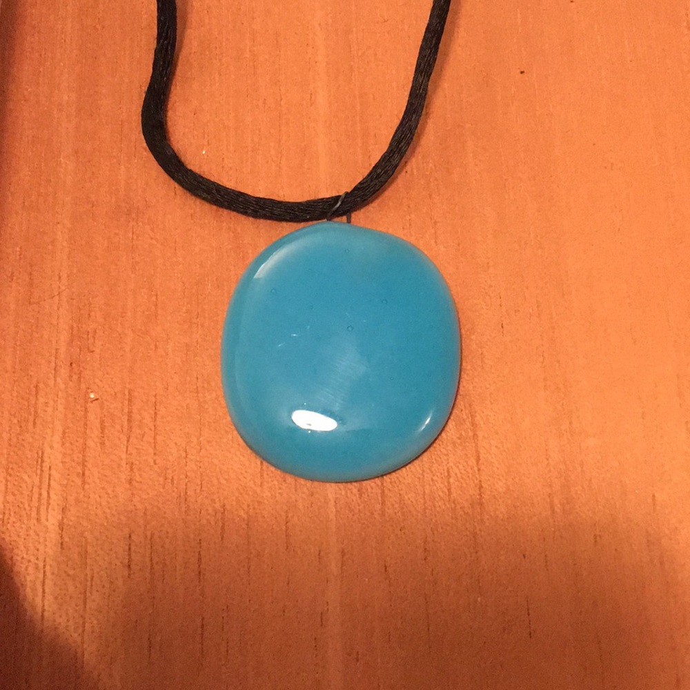 Handmade Dichroic Glass Necklace